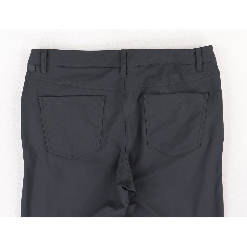 Lululemon ABC Pant Classic Mens 33x31 Obsidian Grey Warpstreme Chino M5ADES - Picture 4 of 12